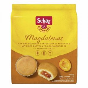 Schar Muffin Apricot 5 Pezzi da 50g