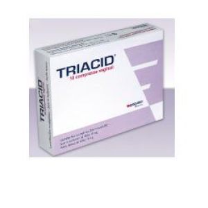 Triacid compresse vaginali 10 pezzi