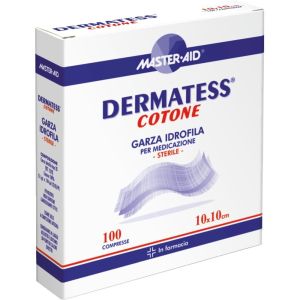 Master Aid  Dermatess  Garza Idrofila Sterile 10 X 10 Cm
