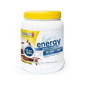 Longlife light & energy gusto cacao integratore alimentare 500g