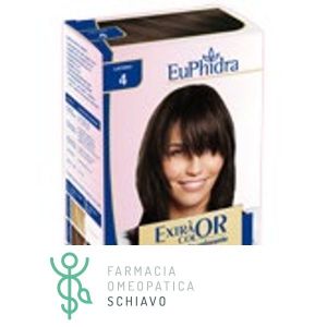 Euphidra Extra Color Tintura Permanente Con Proteine Della Seta Colore 5 Castano Chiaro