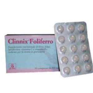 Clinnix Foliferro Integratore Alimentare 30 Compresse