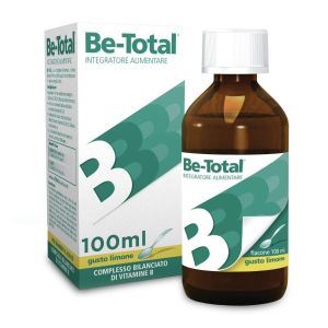 Be-total Sciroppo Integratore Alimentare Vitamina B Sistema Immunitario Bambini Limone 100ml