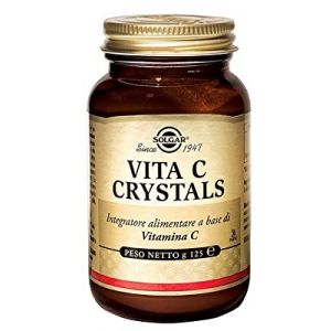 Solgar Vita C Crystals Integratore Vitamina C 125 gr
