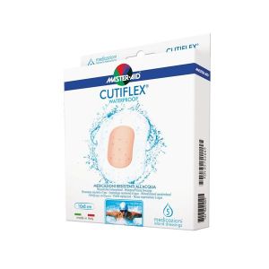 Master Aid Cutiflex Water Proof Medicazione Sterile 12,5x12x5 cm 5 Pezzi