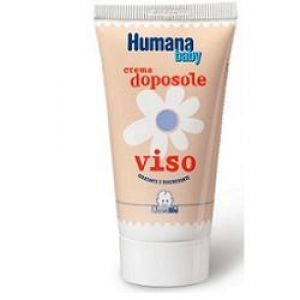 Humana baby crema doposole viso pelle delicata 50 ml
