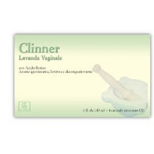 Clinner lavanda vaginale 4 flaconi 140ml + 4 cannule vaginali monouso blister