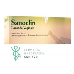 Sanoclin lavanda vaginale 4 flaconcini da 140 ml