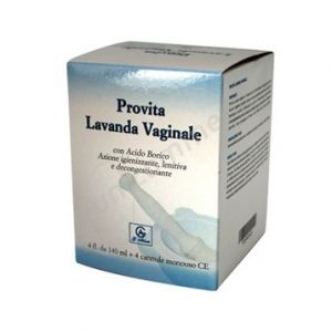 Provita lavanda vaginale 4 flaconcini da 140 ml
