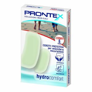Safety Prontex Hydrocomfort Cerotti Protettivi per Vesciche Ed Escoriazioni 6 Pezzi