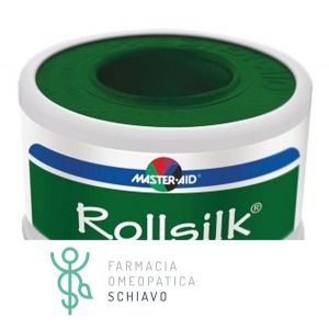 Cerotto In Rocchetto Master-aid Rollsilk Tessuto Bianco Ipoa