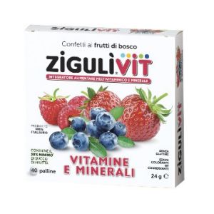 ZiguliVit Integratore Vitamine e Minerali Gusto Frutti Di Bosco 24 g