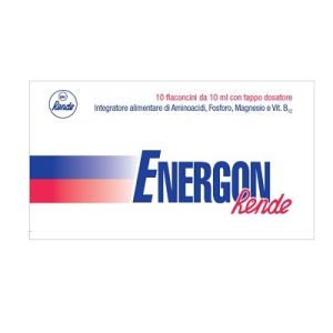 Energon Rende 10 Flaconcini Da 10ml L'uno Con Tappo Dosatore