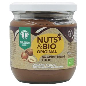 Nuts&Bio Original Crema Spalmabile Alle Nocciole Biologica 400 g