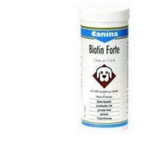 Canina Biotin Forte Integratore Pelo Cani 60 Compresse