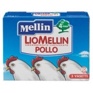 Mellin LioMellin Pollo Liofilizzato 3 x 10 g