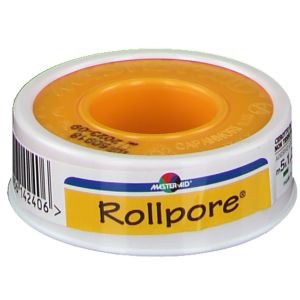 Roll Pore Cerotto In Tnt Ipoallergenico Indicato per Pelli Sensibili Cm 1,25x5m