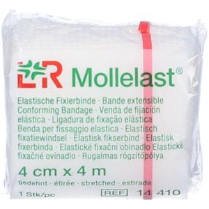 Mollelast Benda Elastica di Fissaggio Cm 4x4 M 1 Pezzo