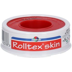 Roll Tex Skin Cerotto In Tela Rosa Pelle Ipoallergenico Cm 1,25x5m