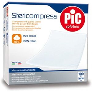 Pic Solution Stericompress Garze Sterili 10x10cm 1 Busta