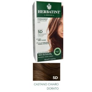 Herbatint gel colorante permanente per capelli 5d - castano chiaro dorato 150 ml