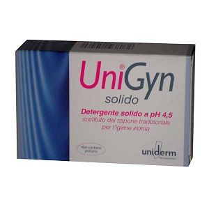 Unigyn Solido Sapone Detergente pH 4.5 Igiene Intima 100 g
