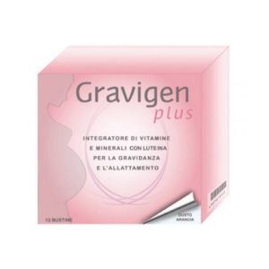 Gravigen Plus Integratore Vitamine Minerali Per Gravidanza 12 Bustine