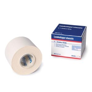 Leukotape Benda Anelastica per Bendaggi Funzionali 5x100 Cm