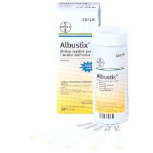 Albustix Strisce Reattive Per Le Urine 50 Pezzi