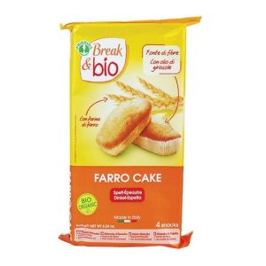 Break & Bio Farro Cake Al Naturale 4 X 45g