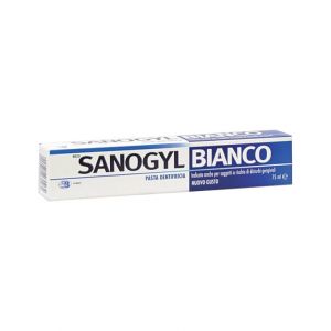 Sanogyl bianco pasta dentifricia disturbi gengivali 75 ml
