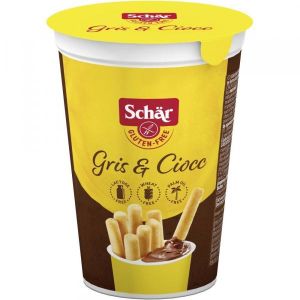 Schar Milly Gris & Ciocc Grissini Senza Glutine i Crema da Spalmare Al Cacao 52g