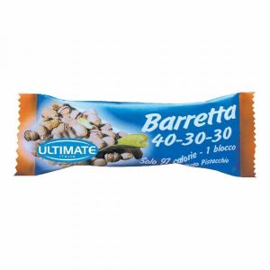 Ultimate Italia Barretta 40-30-30 Pistacchio per La Dieta A Zona 27g