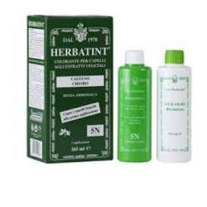 Herbatint 3dosi gel colorante permanente gradazione 7m biondo mogano 300ml