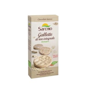 Sarchio Gallette Riso Con Cioccolato Bianco 100 g