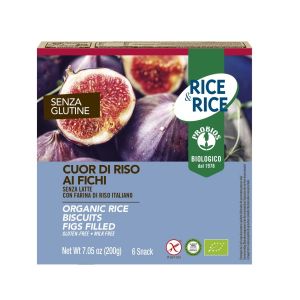 Rice&rice Cuor Di Riso Ai Fichi Senza Latte 6 X 33g