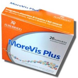 Morevis Plus Integratore Vitamine Sali Minerali 20 Bustine 6 g