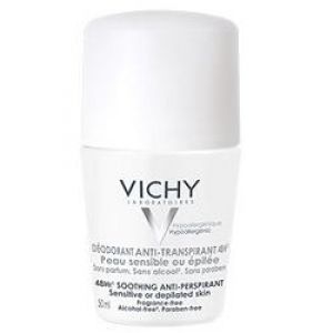 Vichy deodorante roll-on anti-traspirante pelle sensibile 48h 50ml