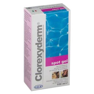 Icf Clorexyderm Spot Gel Disinfettante Cani e Gatti 100ml