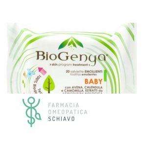 Biogenya Baby Salviettine Igienizzanti In Cotone 20 Pezzi