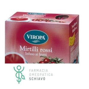 Viropa Mirtilli Rossi Infuso Ai Frutti 15 Bustine Con Filtro
