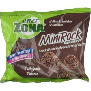 Minirock 40-30-30 cioccolato al latte enervit enerzona minipack da 24g