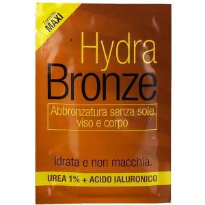 Hydra Bronze Salvietta Auto Abbronzanti Viso Corpo Formato Maxi 10ml