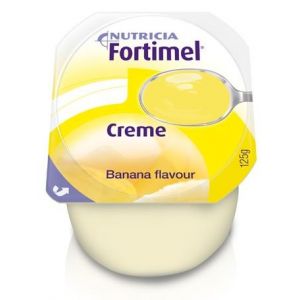 Nutricia Fortimel Creme Integratore Nutrizionale Gusto Banana 4x125 g