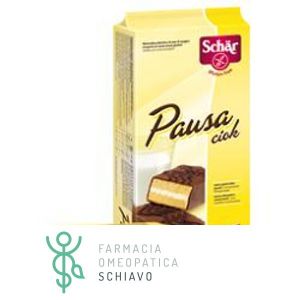 Schar Pausa Ciok Merendina di Pan di Spagna Ricoperta al Cacao Senza Glutine 10x35 g