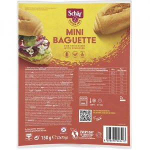 Schar Mini Baguette Precotte Senza Glutine 2x50g