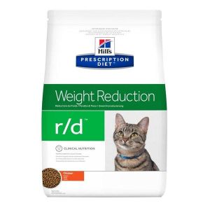 Hill's Prescription Diet R/d Weight Reduction Crocchette Pollo per Gatti Sacco 1,5kg