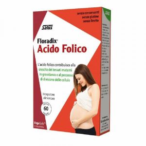 Floradix Acido Folico Integratore Gravidanza 60 Capsule