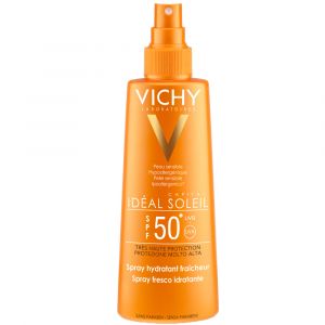 Vichy ideal soleil protezione molto alta spf50+ spray fresco idratante 200 ml
