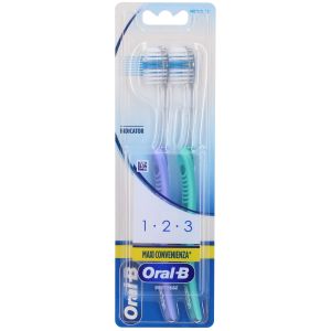 Oral-b Indicator Spazzolino Manuale Setole Medie 35mm 2 Pezzi